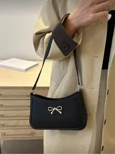 Elegant New Moon Shape Women's Underarm Bag, Crescent Bag, Fashion Casual Pure Color, Stylish and Comfortable, Perfect for Daily Use