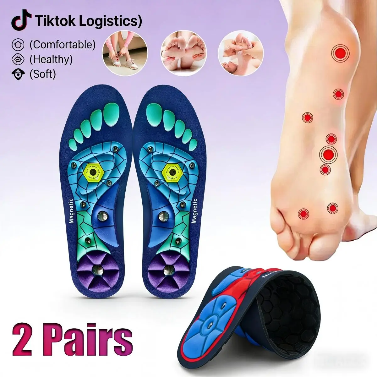 RunPro Reinforced Insoles for Heavy Users (220+ lbs) - Advanced Shock Absorption, High Arch Support, Plantar Fasciitis Relief, Foot Pain Relief, Reduces Foot Fatigue, Daily Wear