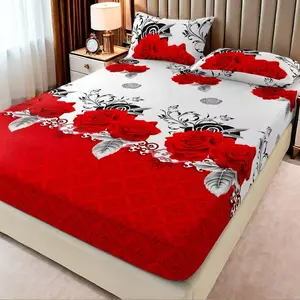 3-Piece Decorative Bedding Set, Butterfly Design, Soft Skin-Friendly Fabric, Easy Care, Fits King Queen Sizes, Versatile Fit, Butterfly Pattern, Decorative Bedsheet Sets