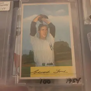 1959 Topps Whitey Ford Card - Baseball Collectible