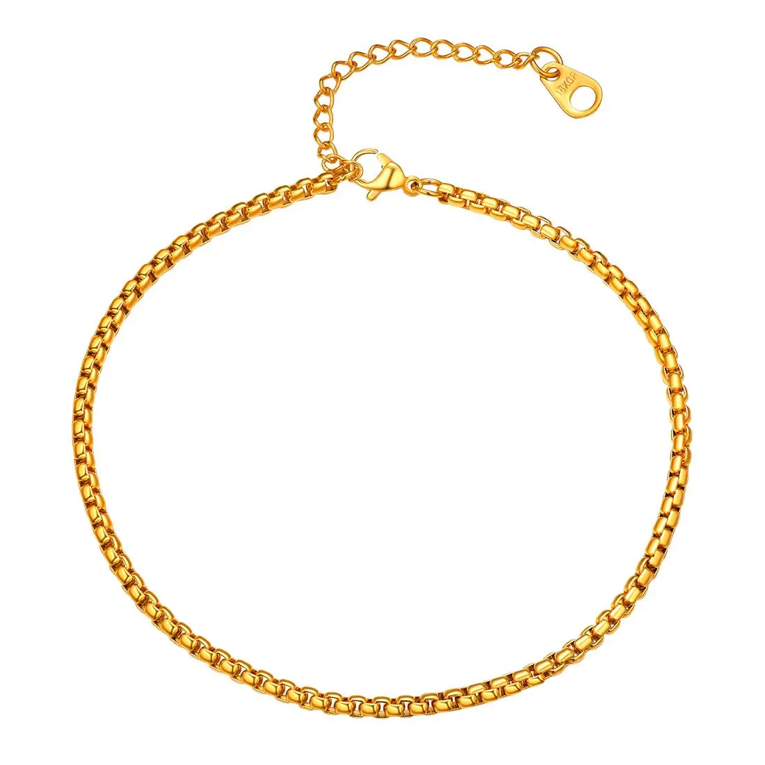 3MM Box Chain-Golden