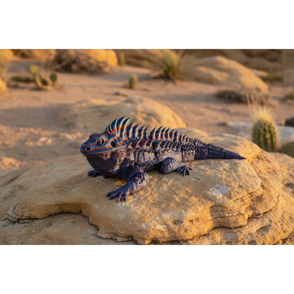 Articulated iguana