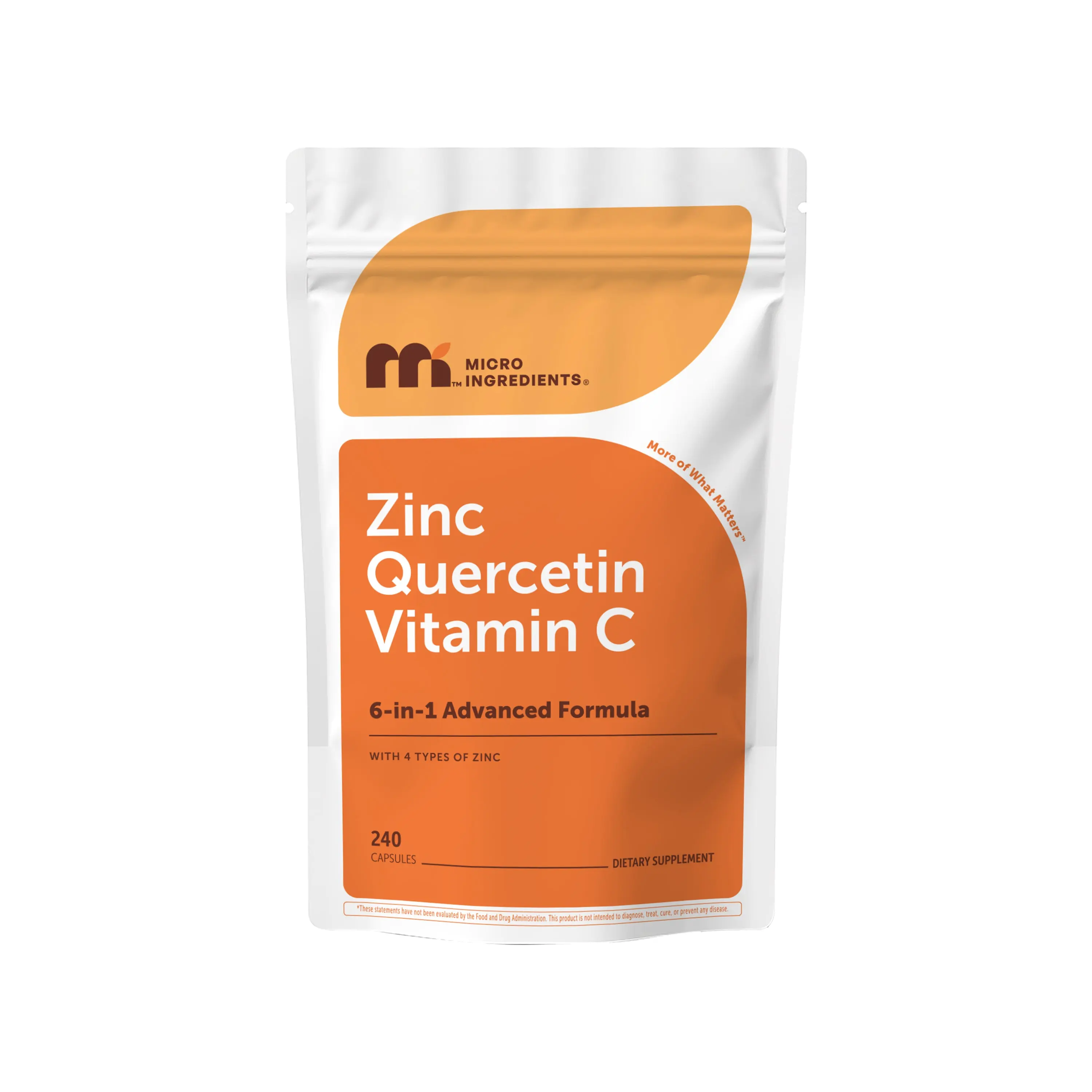 Micro Ingredients Quercetin with Vitamin C and Zinc Edible Supplement