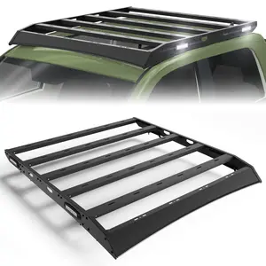 Roof Rack for 2009-2018 Ram 1500, Heavy Duty Steel Roof Cargo Rack, Low Profile Off-Road Roof Platform, 800 lb Load Capacity, Powder Coated Carbon Steel