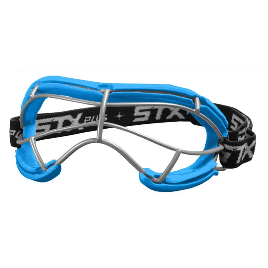 Youth Women's Lacrosse Goggles - Wireframe Design with Form-Fit Silicone Padding, SEI Certified, Meets ASTM F3077 for Superior Visibility, Does Not Absorb Sweat, Easy to Clean Sport Eyewear, Outdoor Sports Eyewear, Astm Certified, Female