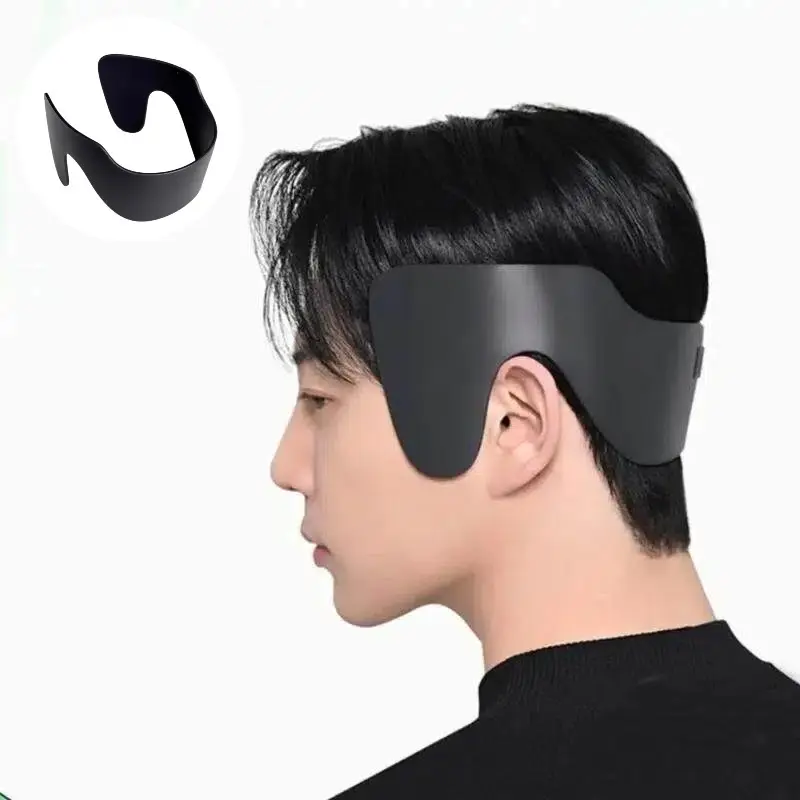 Men's Sideburn Straightener, Korean Anti-Curl Short Hair Styler, Lightweight, Smooths Frizz, Ideal for Dates and Travel, Perfect Mini Gift for Holidays