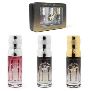 Beverly Hills Polo Club | Oud Collection 3PC EDP Gift Set for Men – 0.5oz Each – Woody, Vanilla & Leather Oud Masculine Fragrances – Long-Lasting All-Day Scent | Ideal for Everyday Wear, Travel, Gifting, or Special Occasions