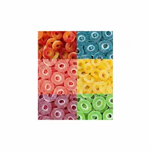 Sour Gummy Rings Soft Chewy Sweet Sour Candy Snack 7.5oz Flavor Options Sour Gummy Rings Soft Chewy Sweet Sour Candy Snack 7.5oz Flavor Options