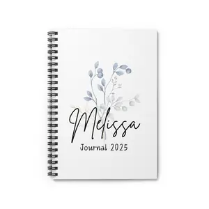 Custom personalized name spiral journal is an excellent gift for any one of your loved ones. Whether its for  the upcoming holidays or just because this journal is going to put a smile on their faces.