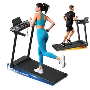 walking pad girlie,Treadmill with 5% Incline, 3-in-1 Portable Treadmills for Home Small, Incline Walking Pad Treadmill with Handle Bar, Walking Pad Foldable with 3.0HP Quiet Brushless, LED Dispay, 300LBS Capacity, 5 Layers Shock-Absorbing ﻿