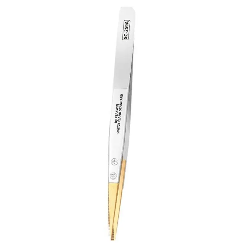 High End Tipped Tweezers Light Weight Professional Watch Repair Tool Easy to Handle Tweezers