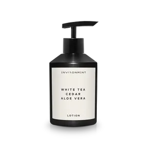 ENVIRONMENT Inspired by 5-Star Hotels WSTN Lotion, 300ml Luxury Scented Lotion (White Tea | Cedar | Aloe Vera) Bathroom Luxury, Men & Women High-End Body Lotion, Hand Cream, Dry Skin Treatment