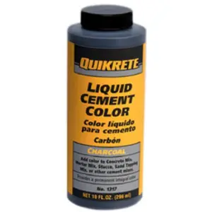 Quikrete  10 oz Bottle Charcoal Liquid Cement Color