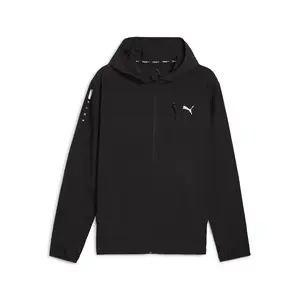 PUMA Mens Flex Woven Jacket Athletic Outerwear Casual - Black