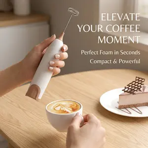 Elevate your coffee moments! Mini electric mixer | Handheld mixer for eggs, coffee foam, beverages, smoothies, etc