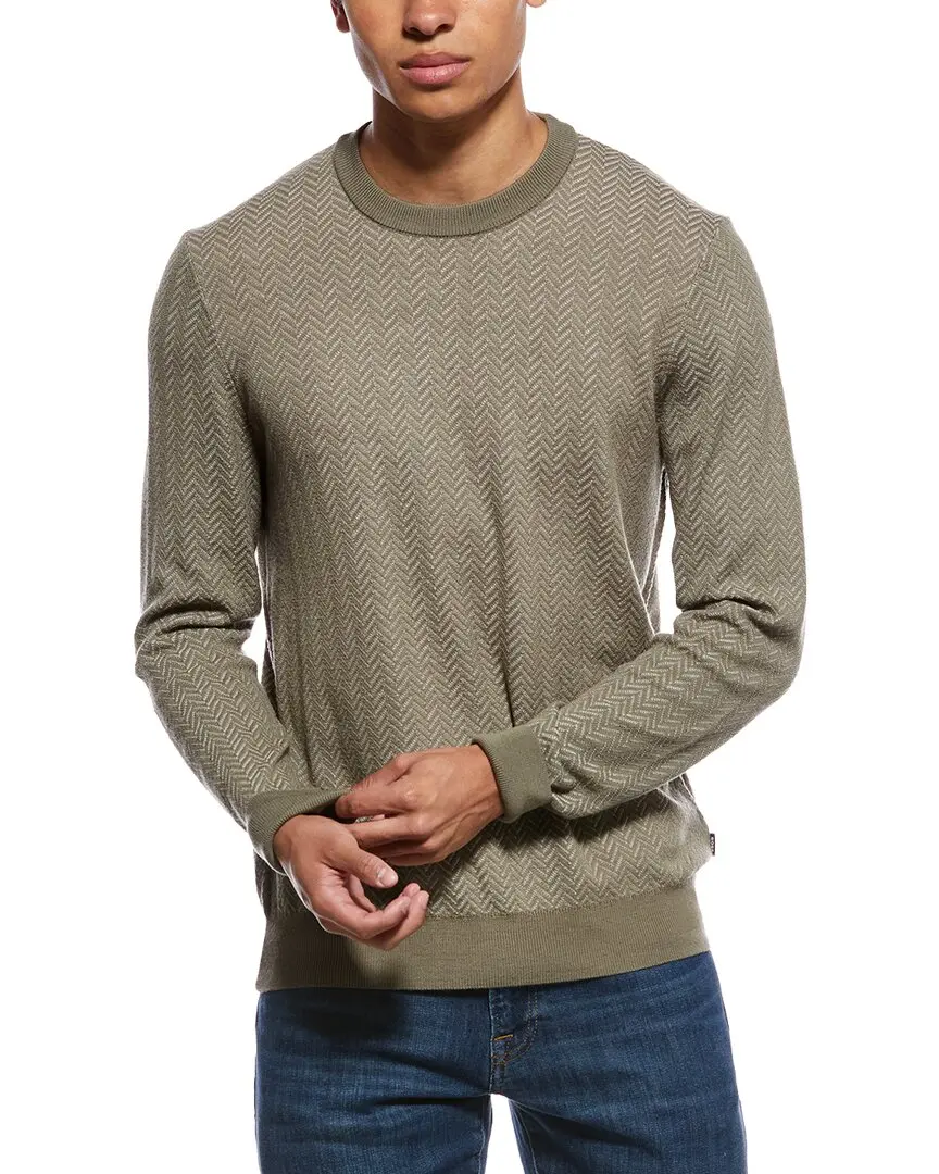 BOSS Hugo Boss Habito Wool-Blend Crewneck Sweater BOSS Hugo Boss Habito Wool-Blend Crewneck Sweater