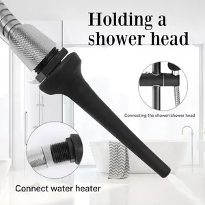 Silicone Shower Head Set, Bathroom Accessories, Cleaning Tool, Small Handheld Sprayer, Single Outlet, Daily Care, Travel-Friendly, Shower Head Ensemble