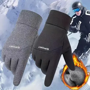 Winter Touchscreen Gloves - Windproof, Waterproof, Thermal Fleece Lined for Cycling & Driving | Unisex Outdoor Sports Gloves | Ideal Valentine's Day GiftGift