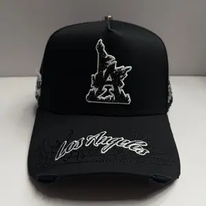 Los Angeles BLK white crystal