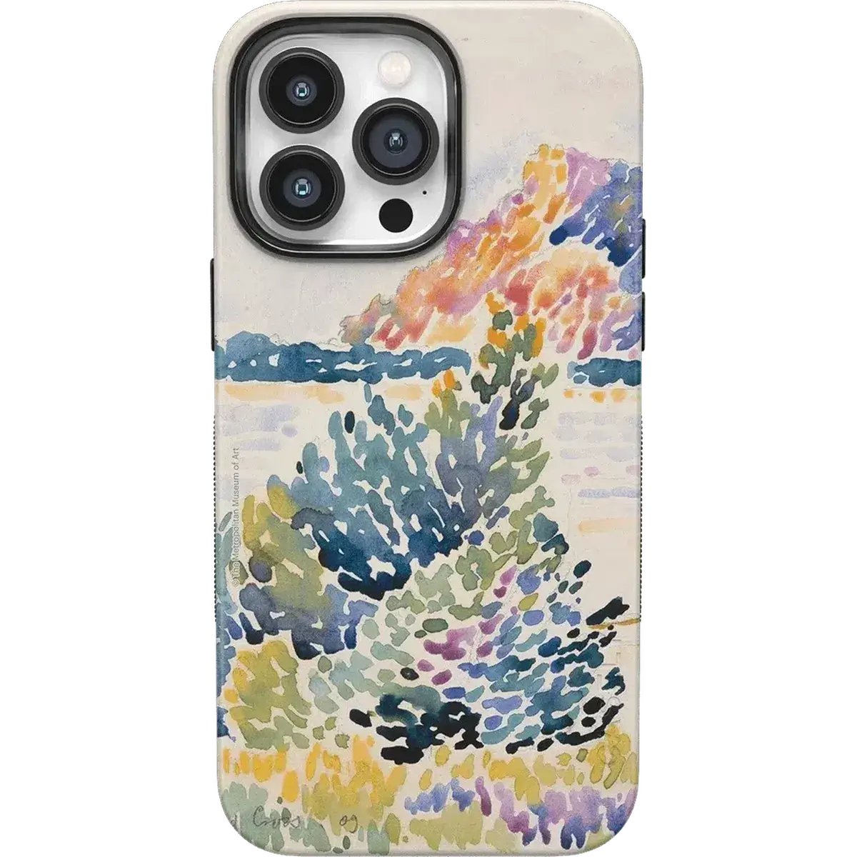 Casely iPhone 14 Pro Case | The Met Museum | Calm Waters | Bold Protective Design | Compatible with MagSafe