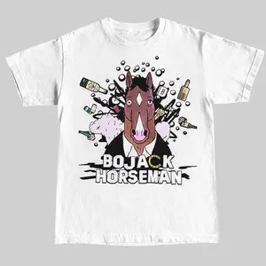 BoJack Horseman TV Series T-Shirt, Men's and Women's Sizes AB1107