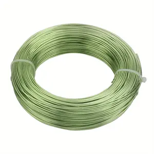 [Colorful Craft Wire] 3 Colors Stainless Steel And Aluminum Flexible Art String - Craft Wire For Jewelry Accessories Making In Bead Stringing