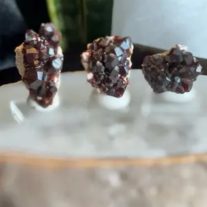 Garnet Cluster Crystal