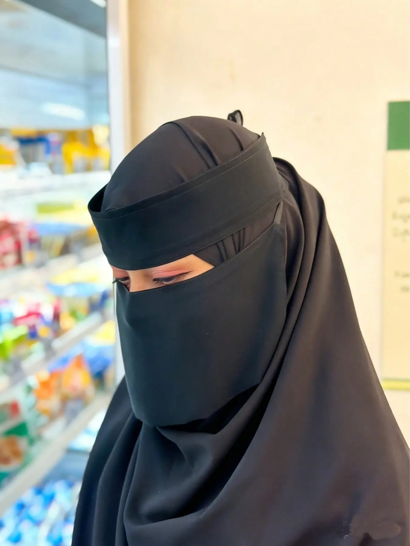 1PC Fashion Modesty Solid Colors Chiffon Niqab, Elegant Small-Sized Basic Wrap Veil for Women, Arab Women, Suitable for Daily wear,Muslim Hijab Outdoor Sun Protection Face Mask, Summer