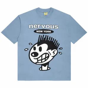 Nervous Highlight T-Shirt (Sky Blue)