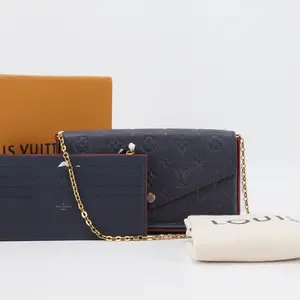 Pre-owned Louis Vuitton leather Crossbody Bags Monogram Empreinte Pochette Felicie Shoulder Bag BGP206540