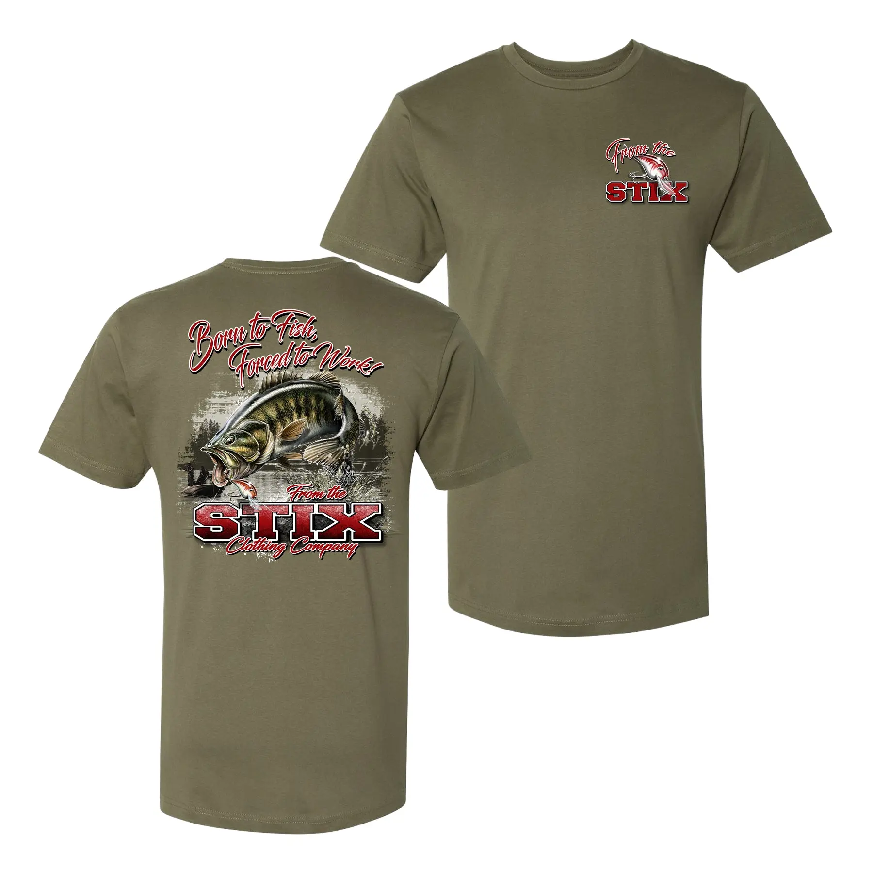 Born To Fish Tee