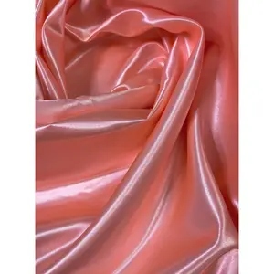 Light Coral Duchesse Satin