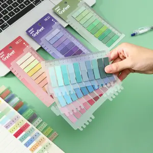 200sheets/pack Mixed Color Index Label Sticker, Multicolor Sticky Tab, Sticky Page Marker For Reading Note Book, Office Stationery & Supplies, Colorful Coated Tabs, Indexing Stickers