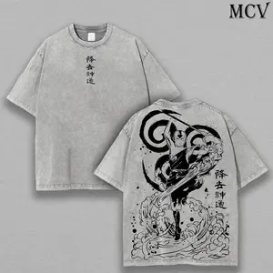 Aang Shirt, Avatar the Last Airbender Shirt, Animated Shirt, graphic Tee, Y2k, Unisex Oversize Anime Manga Acid Washed, Gift For Men Women Womenswear Menswear Top Streetwear 3KQ