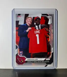Jeremiyah Love Rookie 2026 Topps Now Draft Night #JLOV Card Arizona Cardinals