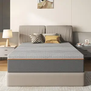 10 Inch/12 Inch/14 Inch Memory Foam Mattress, Full Size Mattress,Fiberglass Free, Medium Feel, Breathable Cooling Layers, Certified Safe Materials ,Black