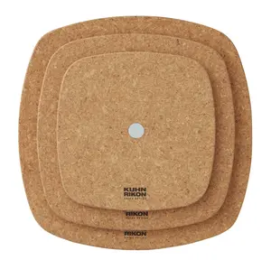 Kuhn Rikon Smart & Compact Magnetic Cork Trivets | Stick to Pots & Pans for Easy Serving