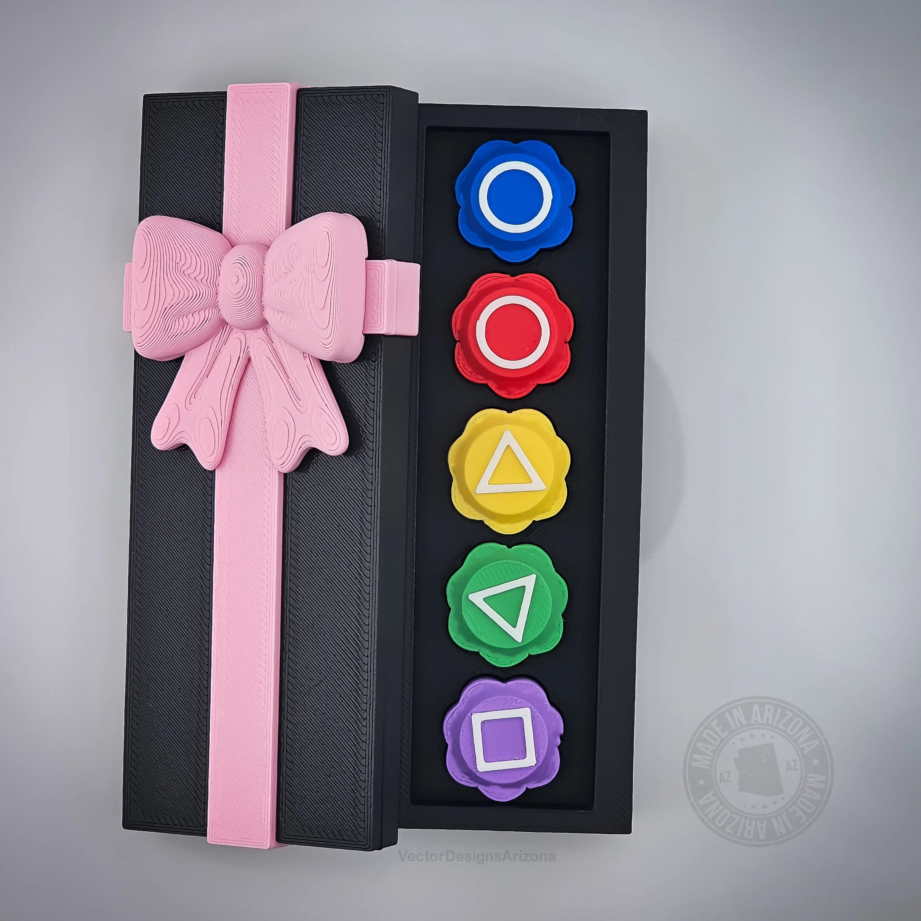 Gonggi Set with Weighted Stones & Coffin Case - Authentic Korean Jacks Game for Hand-Eye Coordination - 5 Stones & Gift Box - Compact Coffin Case - Pe