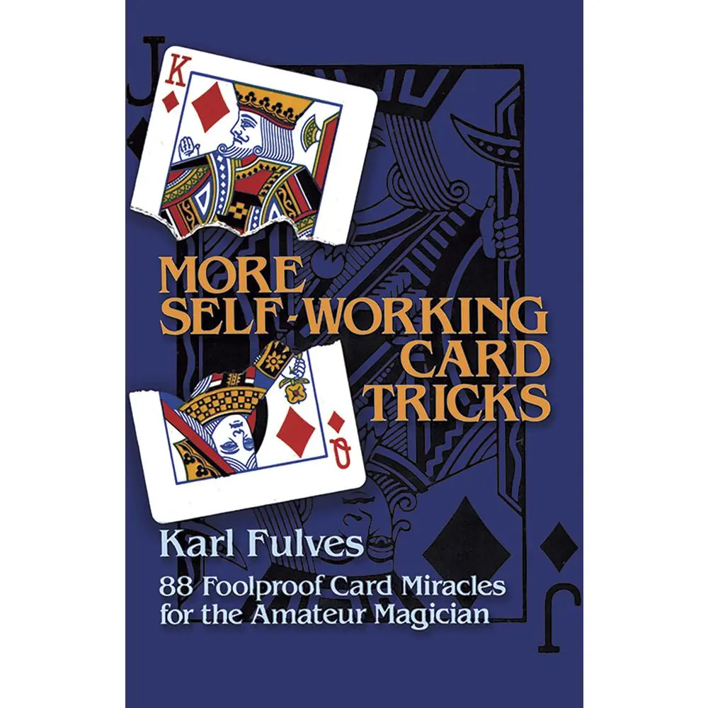 Used Beginner Card Magic Trick Guide (Used Copy) - 88 Foolproof Self-Working Tricks, Illustrations, Instructive Technique Directions for Amateurs, Magician Training by Karl Fulves (Paperback, English)