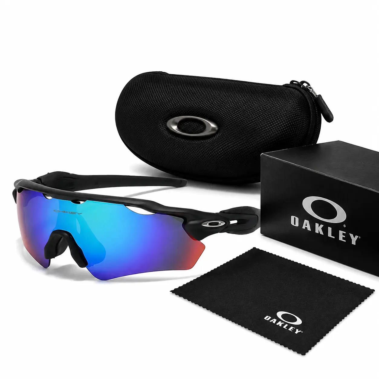 Trendy Polarized Sports Sunglasses for Cycling Running Baseball Golf Hiking Travel
