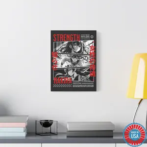 Canvas Print, Nakira Anime Character Poster, Matte Stretched Wall Art, Anime Canvas, Otaku Gift