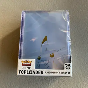 Ultra Pro Pikachu Toploader and Penny sleeves combo 25ct