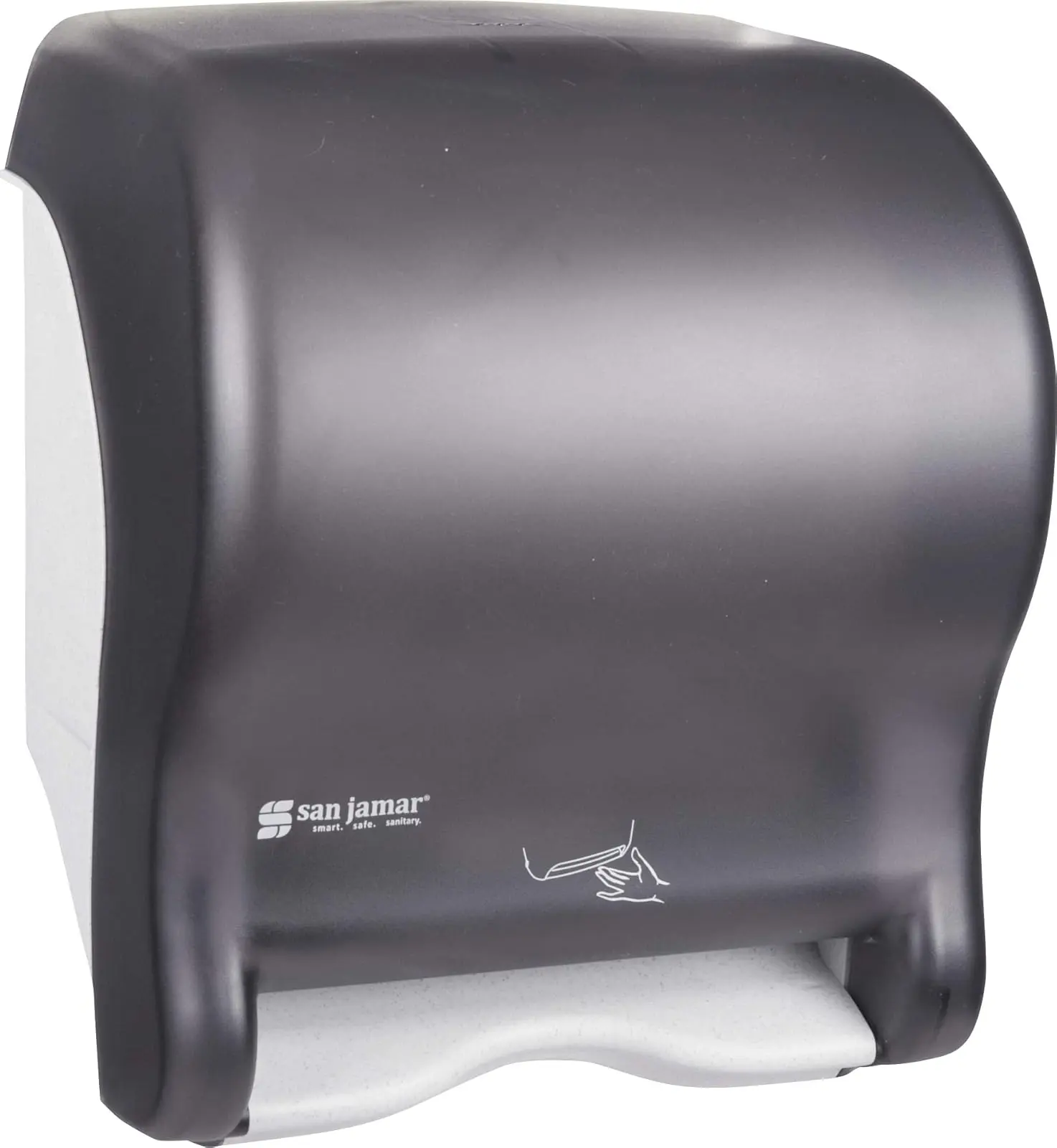 SJMT8400TBK Smart Essence Electronic Paper Towel Dispenser - Wireless, Compact, Small Size, Adjustable Single Unit for Home Kitchen Bathroom Safety Improvement