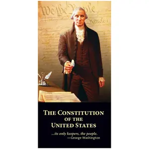 The United States Constitution Pamphlet - Highlighting the Founding Fathers' Commitment (for Humanities & Social Sciences, Politics Law Enthusiasts)