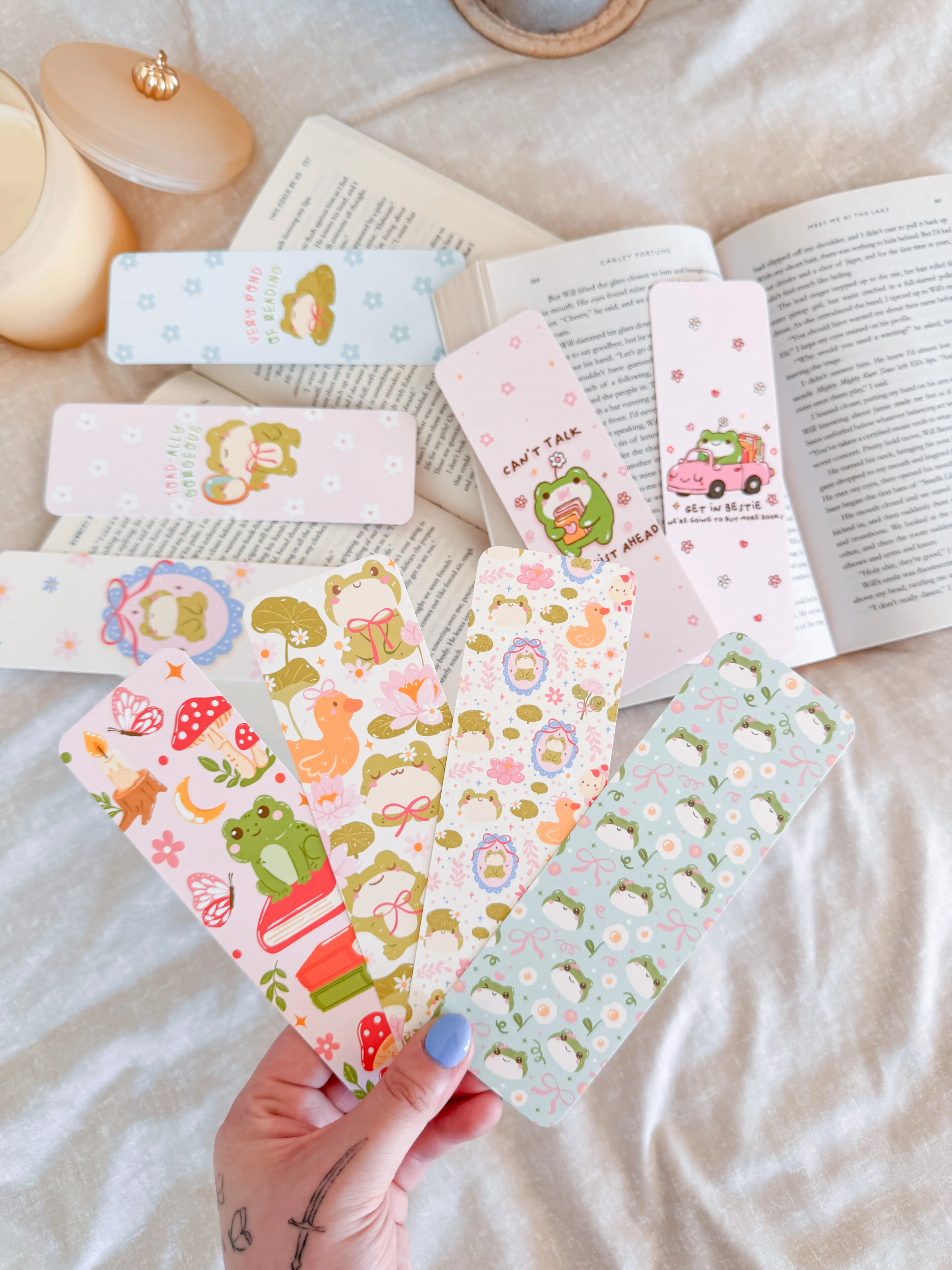Frog Bookmarks