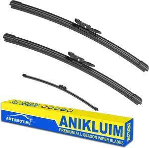 26"+22" Wiper Blades with 11" Rear Wiper Blade Set Replacement for 2011-2023 Explorer Windshield Wipers Original Factory Quality (Pack of 3)