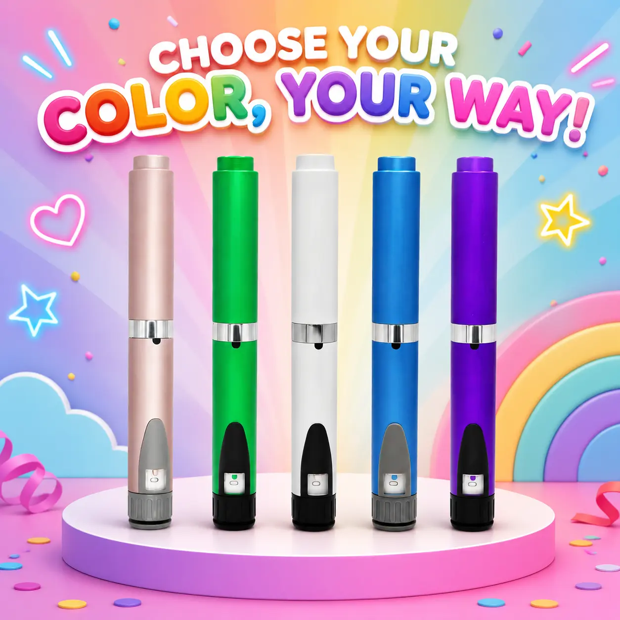 Reusable Research Dispensing Pen V2 Design - Limited Colors!