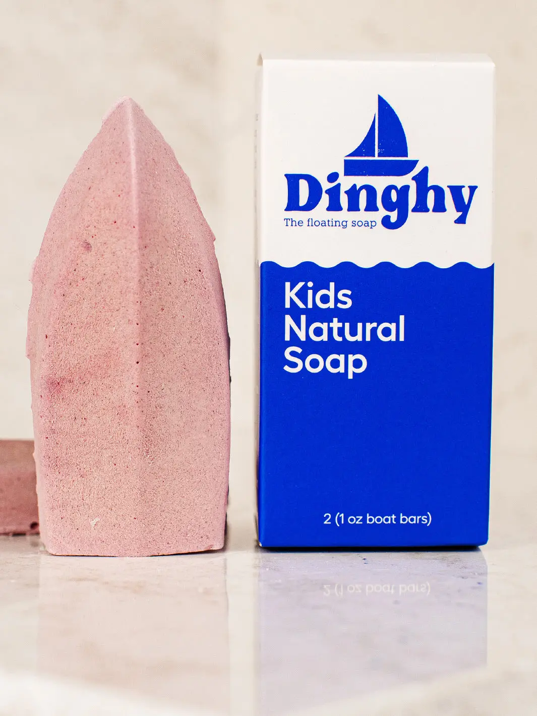 Lily of the Valley Floating Boat Soap for Kids