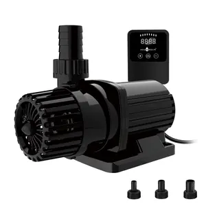 Aqua Dream DCS-6000 24V DC Eco Marine Wave Pump 1600 GPH 20W/50W Ceramic Impeller Wireless Control 8x3.66x5.66in Fish Tank Automatic Pump for Aquariums & Hydroponics