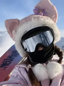 Protective Eyewear for Motorcycle Helmets, Outdoor Sports Anti-Wind and Dust Glasses, Ski Goggles for Extreme Sports, Protective Gear